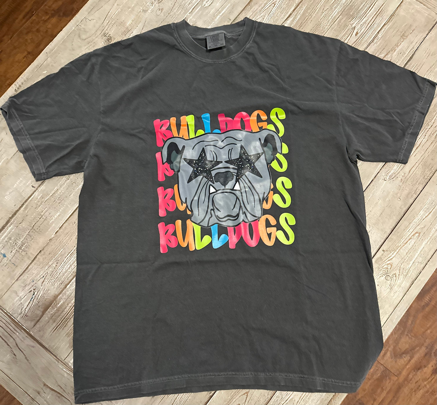 Rebels Neon Mascot Shirt