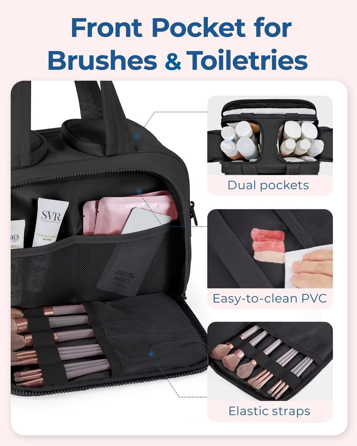 Tufted Large Travel Case