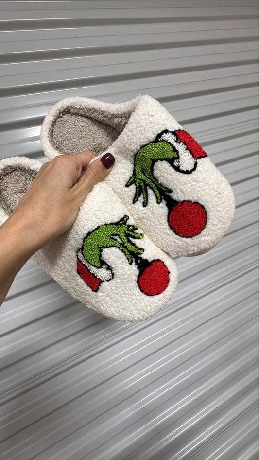 Green Man Slippers